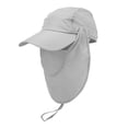thumbnail image 4 of Sombrero De Pesca, Diseño De Botones, Cómoda Tela De Malla, Protección Solar, Sombrero Para Senderismo, Ala Curva Con Cubierta Para El Cuello Para Actividades Al Aire, 4 of 7