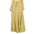thumbnail image 6 of Phagun Women's Long Skirt Bohemian Gypsy Tiered Cotton Maxi Skirt Beach Wear, 6 of 7