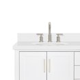 thumbnail image 3 of Ariel S061dwqovo Magnolia 60" Free Standing Double Basin Vanity Set - White / Pure White, 3 of 7