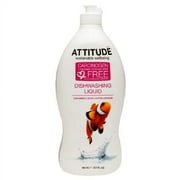 Attitude Dishwashing Liquid Soap, Coriander & Olive, 23.7 Oz
