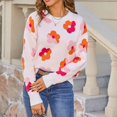 thumbnail image 5 of Bovemsi Womens Sweaters Cozy Women's Autumn And Winter Knitted Long Sleeved Sweater Warm Comfortable Top Casual Fashion Business Casual Sweaters, 5 of 9