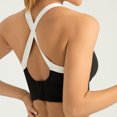thumbnail image 6 of fatyb Women's Sports Bras Criss-Cross Back Padded Workout Yoga Bras Womens Seamless Cropped Tank Tops, 6 of 6