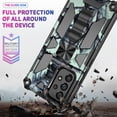 thumbnail image 6 of Phone Case for Samsung Galaxy A73 5G,Army Camouflage Case with Military Grade Protection Drop-Tested and Built-in Kickstand Cover for Samsung Galaxy A73 5G MC Dark Blue, 6 of 7