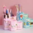 thumbnail image 2 of Sanrio Hello Kitty Pen Storage Children's Cartoon Creative Desktop Pupils Pen Holder Girl Heart Multi-Frame Makeup Brush Box, 2 of 7