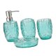 thumbnail image 5 of 4 piezas de botellas de loción, soporte para cepillo de dientes, jabonera, vaso, accesorios de baño de diseño moderno, juego de baño para el hogar Macarena Cosas de baño, 5 of 8