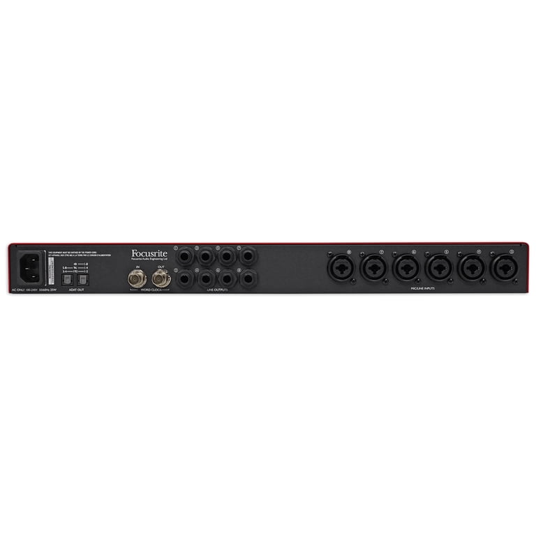 Focusrite Scarlett OctoPre Microphone Mic Preamp w/ADAT+Headphones