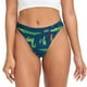 thumbnail image 1 of Fotbe Little Pirate Crocodile Tanga Sin Costuras para Mujer con Estampado – Panties Invisibles, Transpirables y Cómodos para Uso Diario-Large, 1 of 6