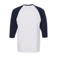 thumbnail image 3 of Gildan Heavy Cotton Three-Quarter Raglan Sleeve Baseball T-Shirt, 3 of 3