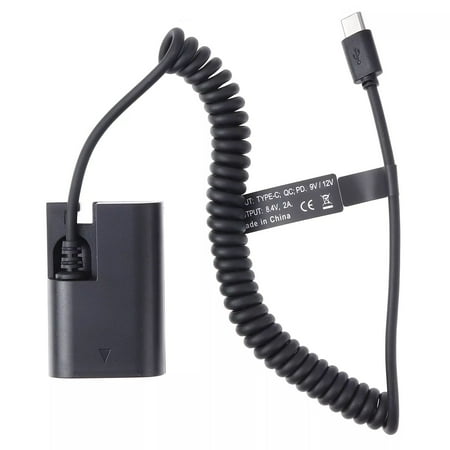 Extended Battery Life Adapter for Canon Cameras Type-C to LP-E6 Dummy Battery for Long Shoots Extended Battery Life Adapter for Canon Cameras Type-C to LP-E6 Dummy Battery for Long Shoots