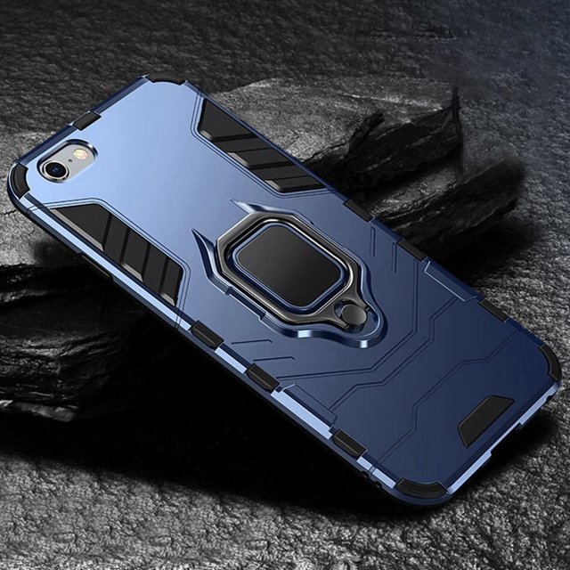 Funda de teléfono a prueba de golpes Armor para IPhone 14 Plus SE 2020, cubierta de anillo magnético para IPhone 11, 12, 13 Pro, XS, Max, X, XR, 6s, 7, 8 Plus
