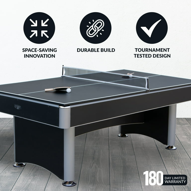 カウンターテーブル・ハイテーブル WTW MARVERICKS TABLE Amazon.com : Hathaway Maverick 7 Foot Pool Table with Table