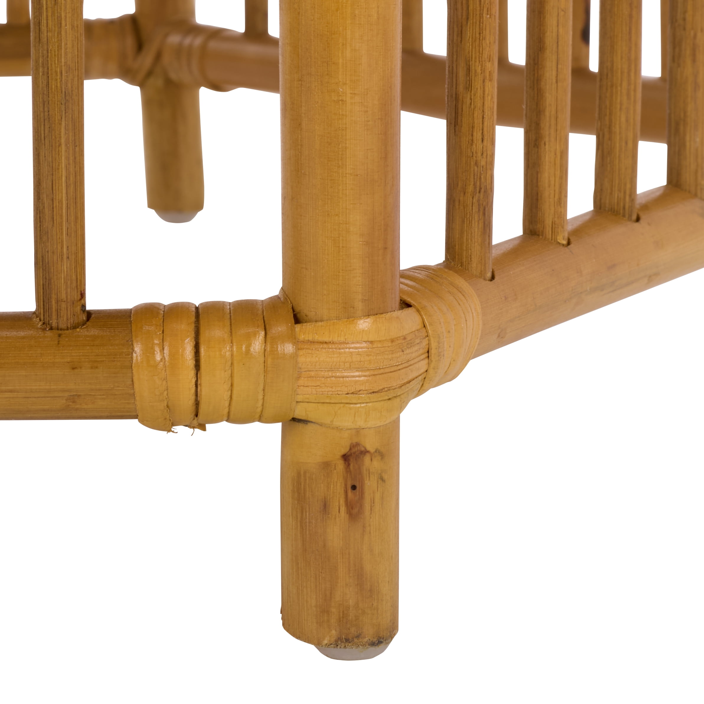 Safavieh Couture Frederica Rattan Pole And Seagrass Coffee Table, Natural