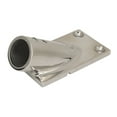 Boat Tube Base Rectangular 316 Stainless Steel Handrail Tube Base