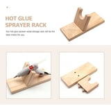 Eease Hot Glue Wood Stand for Sprayer Mini Base Melt. - Walmart.com