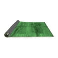 thumbnail image 2 of Ahgly Company Indoor Square Abstract Emerald Green Contemporary Area Rugs, 3' Square, 2 of 4