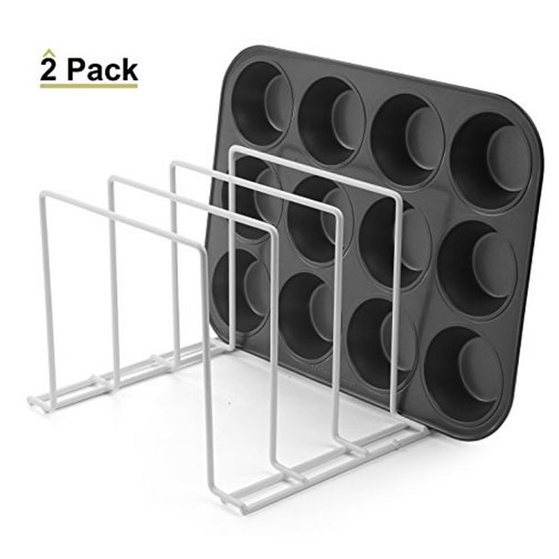 Stock Your Home Large RustFree Durable Coated Steel Bakeware Organizer