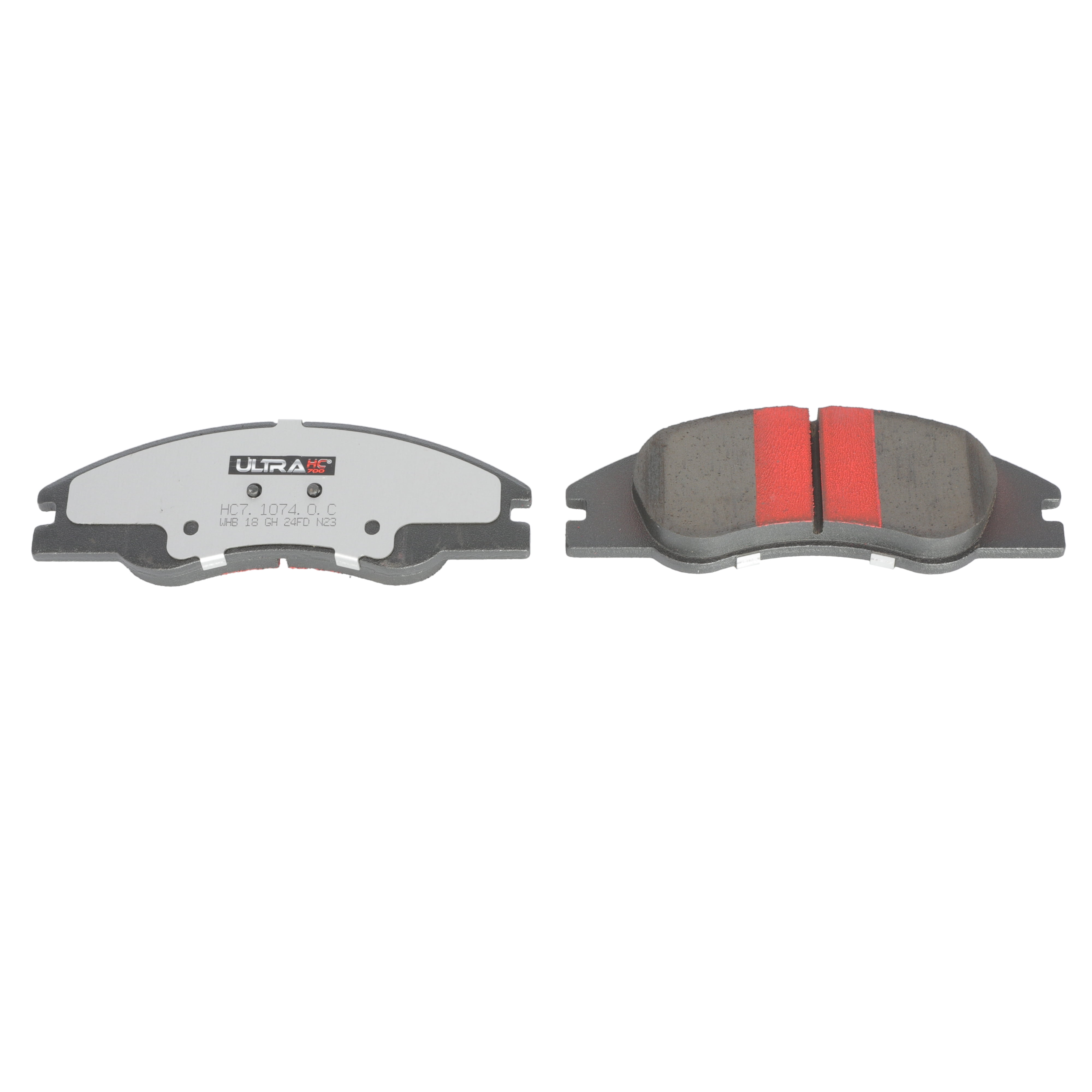 UltraHC 700 Brake Pad Set, Front HC7.1074.0.C, Kia Spectra 2009-2004