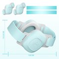 thumbnail image 4 of Eurhowing Baby Earmuffs for Hearing Protection, Noise Cancelling Ear Muffs, Adjustable Headband Ear Defenders for Sleep, Travel, Sports Events, Blue, 4 of 7