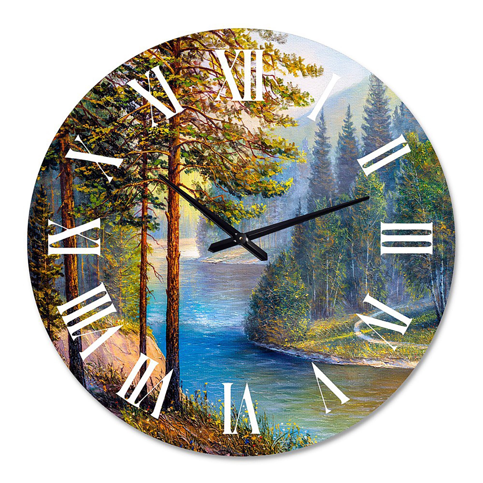 Designart 1 in Quartz Wall Clock