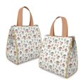 thumbnail image 2 of Mushroom Fairy Princess Pattern Insulated Lunch Bag for Women & Adults,Large Portable Soft Cooler Lunch Bag,Thermal Food Storage Tote with Pearl Cotton,8.66L,8.75x5.75x9.5 Inch, 2 of 6