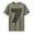 Army Green, variant on Yifymode Men's Cotton Crew Neck Short Sleeve Tee, Large Number 7 Graphic Comfortable Casual Daily Top Army Green M