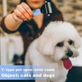 thumbnail image 2 of Fiudx Peine para Anudar Mascotas, Diseño de Doble Cara, Herramienta Eficaz para Depilar, Suave para La Piel de Las Mascotas, Ideal para Pelajes Gruesos, Mango de Goma Cómodo, Apto para Perros, Gatos, 2 of 4