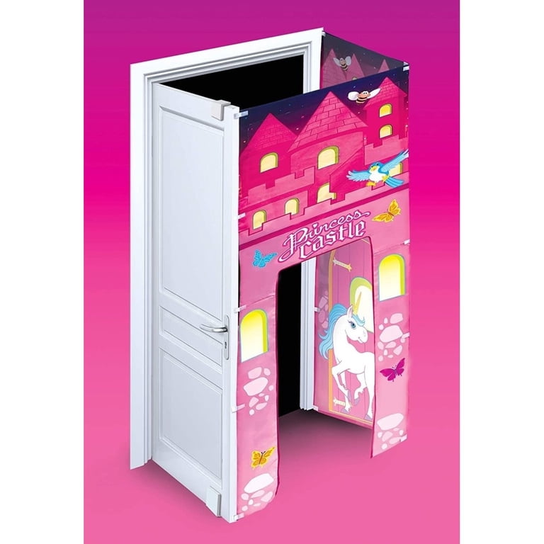 Cortex Toys Princess Castle Doorway Fort Play Tent Easy Set-Up for