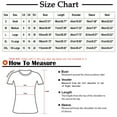 thumbnail image 3 of Aoochasliy Womens Blouses Short Sleeve 2023 Casual Summer Gradient Floral Printing Round Neck T-Shirt Tee, 3 of 6