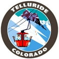 thumbnail image 1 of Telluride, Colorado Ski Lift Decorative Car Truck Decal Window Sticker Vinyl Die-Cut Wildlife Travel Adventure Vacation Tourist Souvenir, 1 of 2