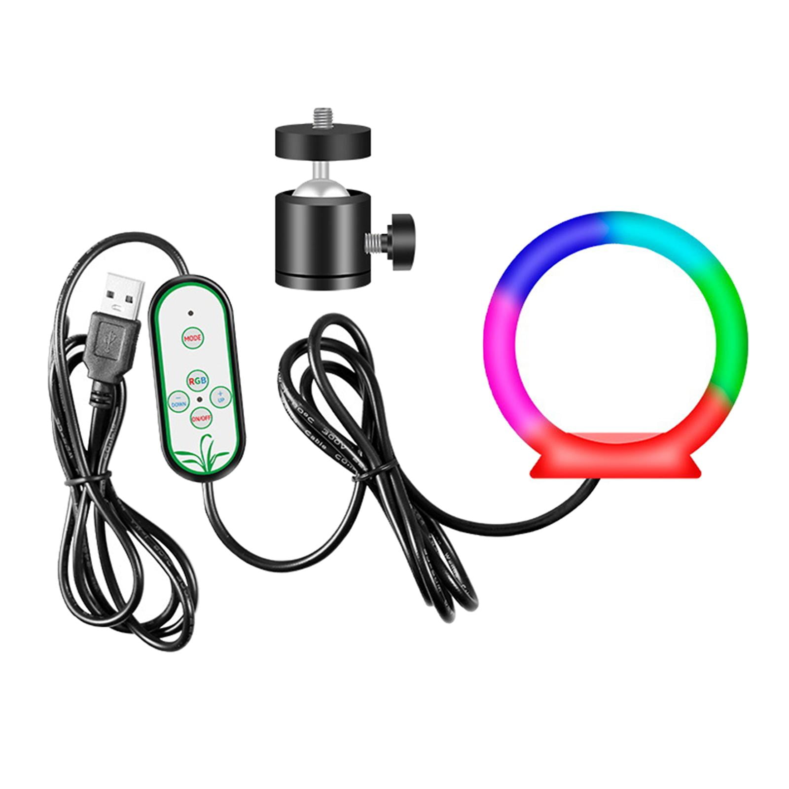 Brightness Dimmable RGB light, Remote Control Lighting LED Selfie