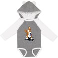 thumbnail image 3 of Inktastic Corgi Puppy Boys or Girls Long Sleeve Baby Bodysuit, 3 of 5