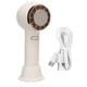 thumbnail image 1 of Mini ventilador de mano portátil, recargable por USB, pequeño ventilador de bolsillo con placa de refrigeración para maquillaje de pestañas, niños y mujeres, 1 of 1
