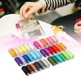 thumbnail image 3 of 36x Sewing Threads Crafts Supplies Cotton Reels 400 Yards Each Spool DIY Colorful for Sewing Machine Stitching Hand Sewing All Purpose, 3 of 7