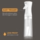 thumbnail image 3 of Paquete de 2 botellas de spray continuo para cabello - Pulverizador de niebla ultrafina de 10 oz - Botella de spray de agua para salones Hair Mister (2 unidades de 10 oz) Blanco 24 * 6,5 CM, 3 of 5