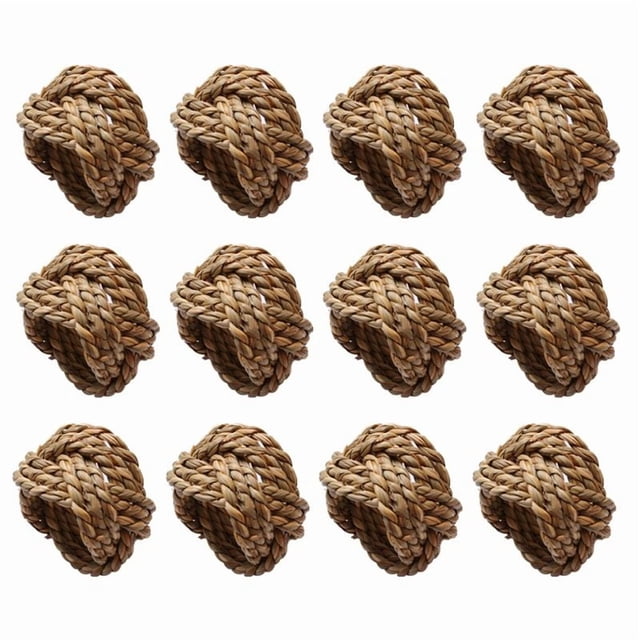 Juego de 12 Servilleteros para Mesa Cocina, DecoracióN Bodas, Bohemios, Granja
