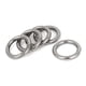 thumbnail image 1 of 20mm X 3mm Stainless Steel Webbing Strapping Welded O Rings 5 Pcs, 1 of 3