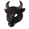 thumbnail image 3 of Teissuly Clearance Easter Carnival Party Half Face Foam 3D Realistic Bull Head Mask(black, One Size) Teissuly WER202309090281, 3 of 7