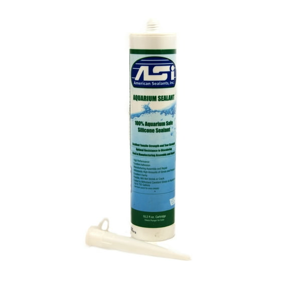 American Sealants JF80314, Silicone, Clear Vivarium Safe Industrial Sealant, 10.2 oz