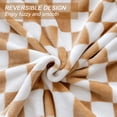thumbnail image 2 of Astarin Checkered Throw Blanket, Twin Size Dark Gray Blankets & Throws for Couch/Beds, Fuzzy and Cozy Blanket, 60x80 inches, 2 of 7