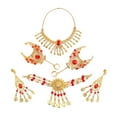 thumbnail image 3 of Conjunto de Joyería de danza del vientre Yinane 4 Piezas para mujer, 3 of 8