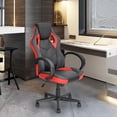 thumbnail image 1 of Homylin PU Leather Gaming Chair Desk High Back Swivel Rolling Racing Chairs Executive Desk Chair Adjustable Video Gaming Chairs, 1 of 9