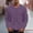 #151-Purple, variant on Ceisia Men's Fashion Long Sleeve V-Neck T-Shirt Solid Color Casual Relaxed Fit Stretch Waffle Knit Soft Comfort Breathable Home Gym Top Gifts for Father Gray L