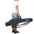 thumbnail image 3 of Estuche para caña de pescar, bolsas de almacenamiento plegables de 2 capas para caña de pescar, equipo de pesca portátil, bolsa de transporte de viaje, camuflaje, 150CM, 3 of 7