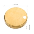 thumbnail image 2 of ADDHAT Toilet Seat Hinge Covers Stainless Steel Golden Decorative for Bathroom Use, 2 of 7
