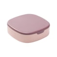 thumbnail image 1 of LILELIS Travel Jewelry Square Jewelry Mini Portable Makeup Storage Bag Travel Jewelry with Inch Small Storage Boxes for Rings Earrings Necklaces Ring Drawer Organizer Watch Display, 1 of 3