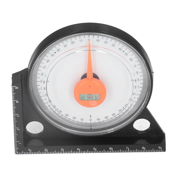 Precise Angle Finder With Magnetic Base, Durable Plastic, 360 Range For Woodworking  Metalwork