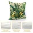 thumbnail image 4 of GOSMITH  Pineapples Decorative Lumbar Cushion Case Hawaii Summer Tropical Palm Leaves Flowers Blossom Waist Rectangle Throw Pillow Case for Men Women Sofa Home Decoration, 4 of 5