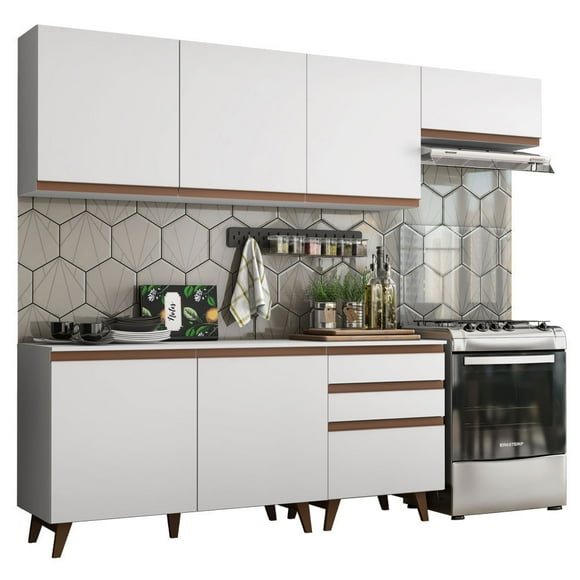 Cocina Integral Completa Modular Madesa Reims 250cm BB
