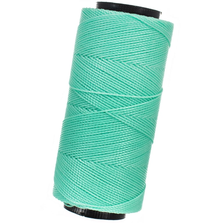 144 Meter Spool of Waxed Brazilian Cord - 2-Ply Polyester String - Multiple  Color Options for DIY Jewelry Making, Macrame, Beading, Decor, and More 