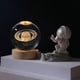 thumbnail image 1 of Bola de cristal con sistema solar tallado en 3D con láser, luz nocturna, decoraciones de escritorio para el hogar, base luminosa de bola de cristal, 1 of 5